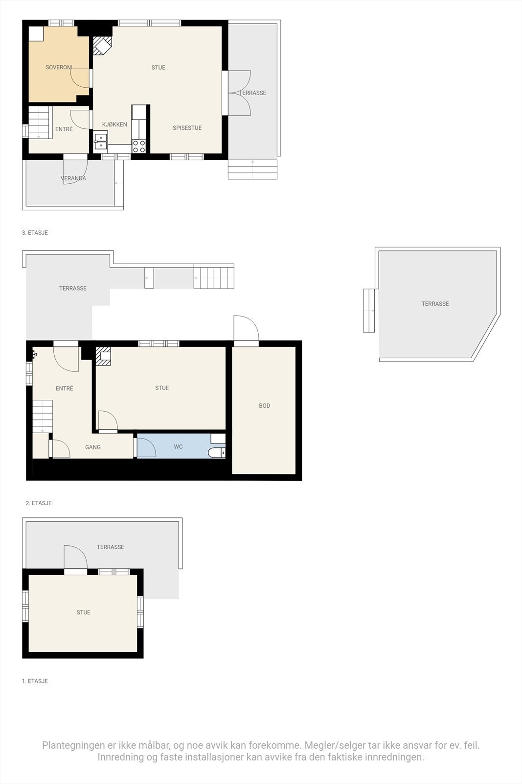 Plantegning. Galleribilde