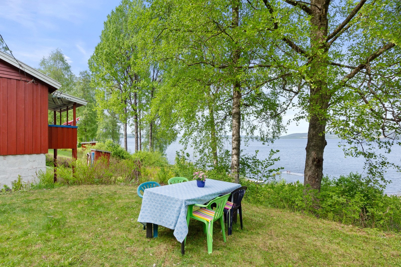 Flotte uteområder hvor hele familien kan nyte lange sommerdager. Galleribilde