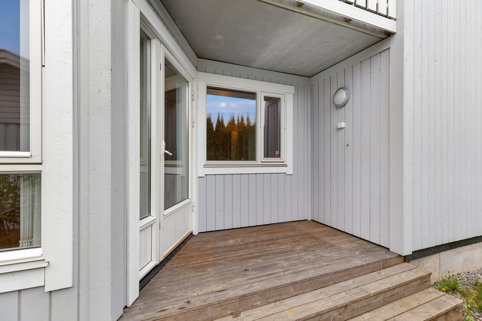 Her er det mulighet for et lite bord og grill hvis ønskelig. Galleribilde