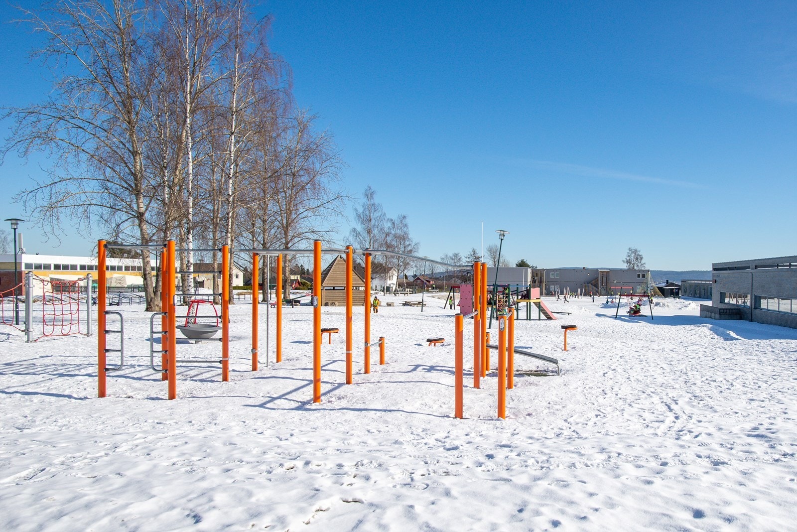Lekeområdet ved skolen Galleribilde