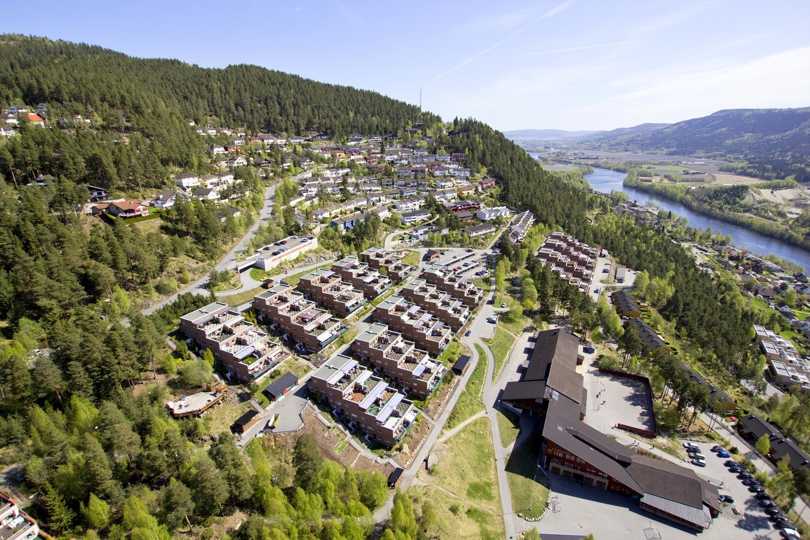 Dronefoto Galleribilde