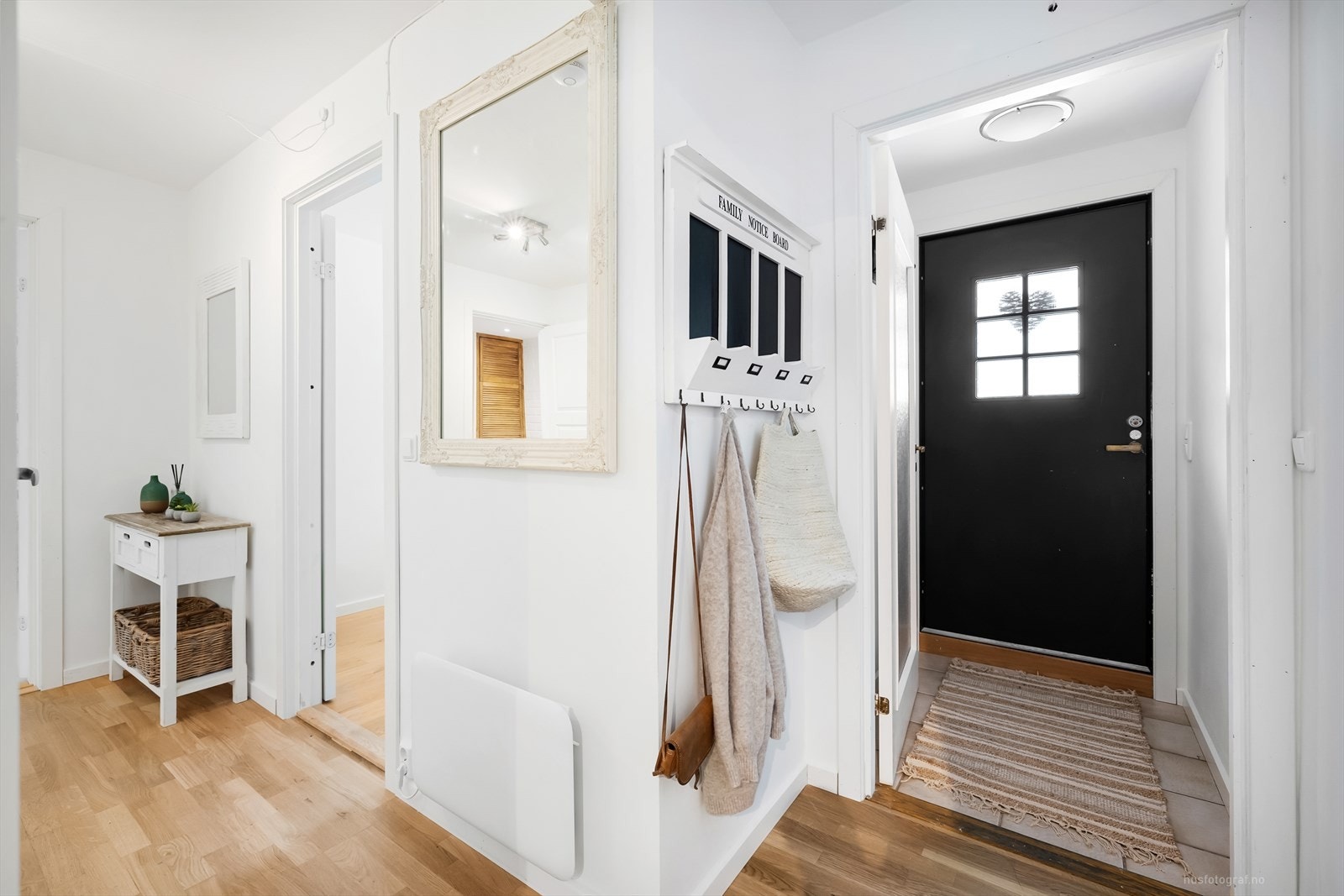 Detaljbilde fra gangen Galleribilde