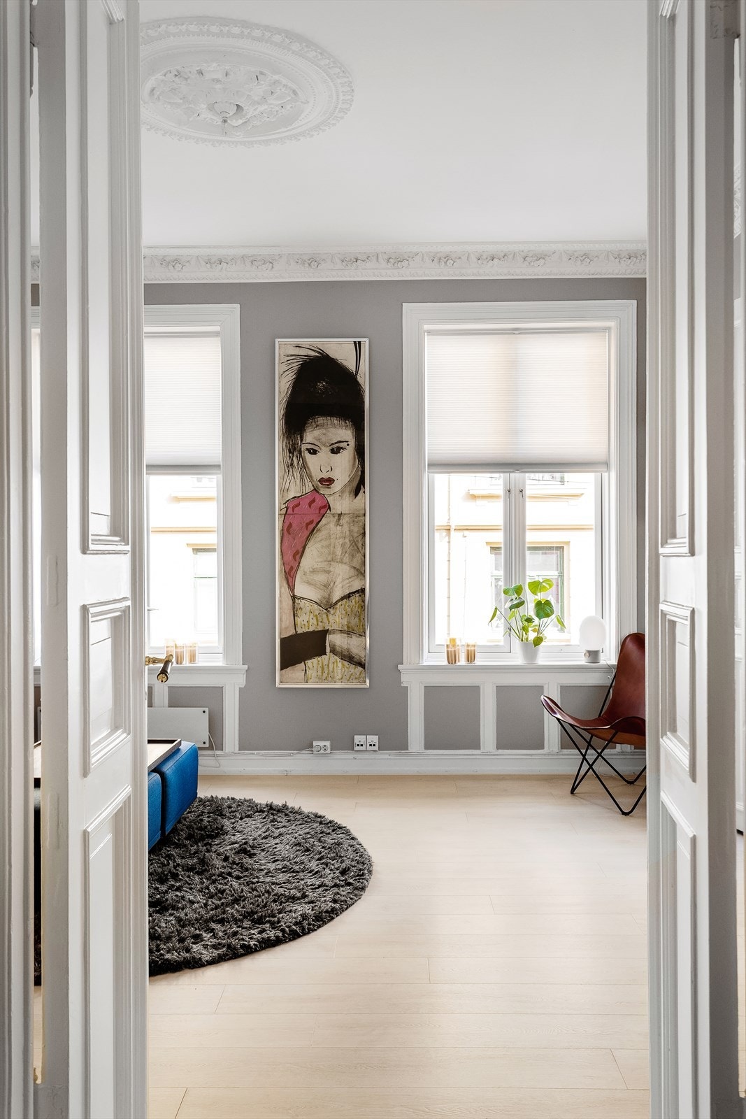 Klassiske detaljer i leiligheten Galleribilde