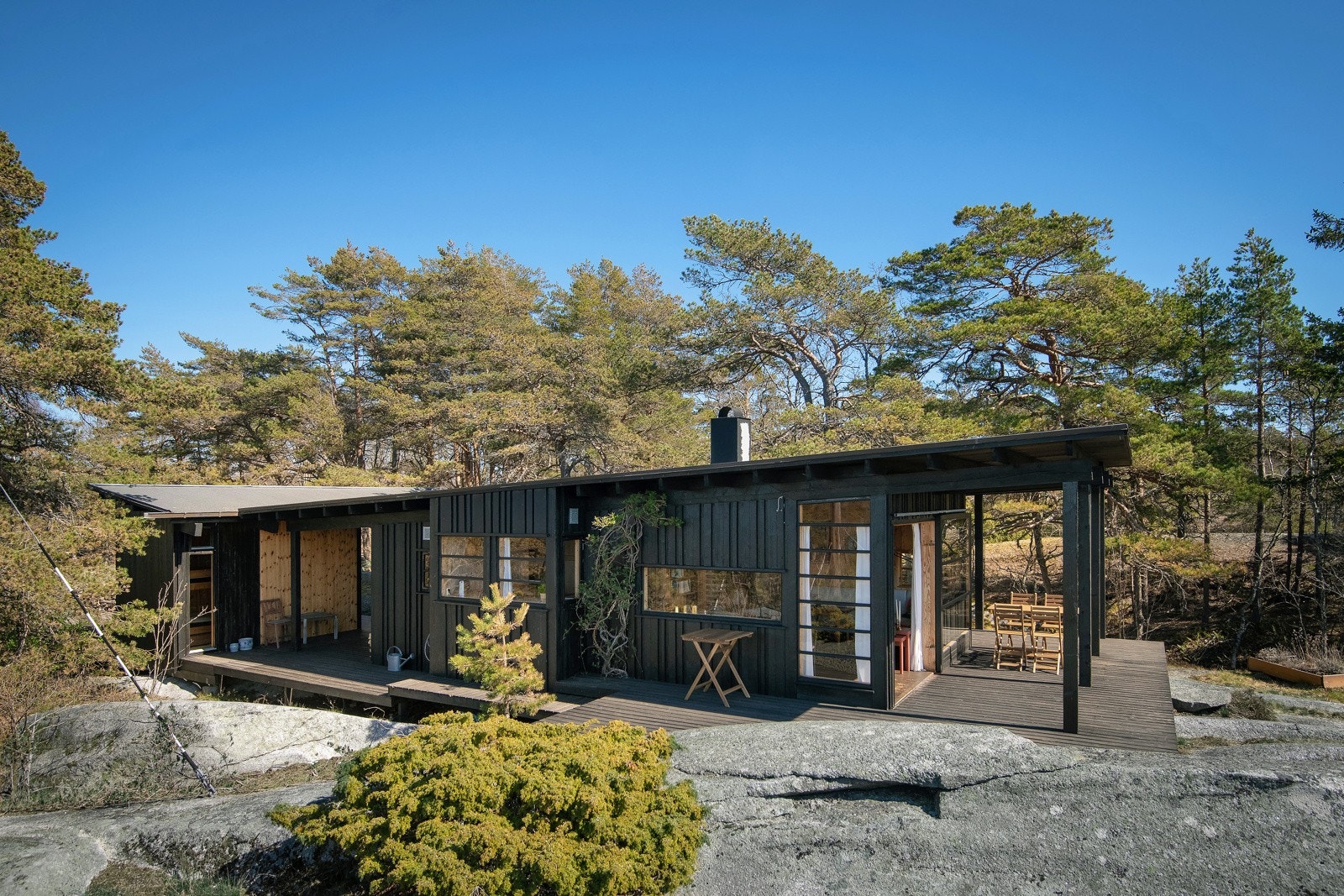 Velkommen til et lite stykke modernistisk trearkitektur Galleribilde