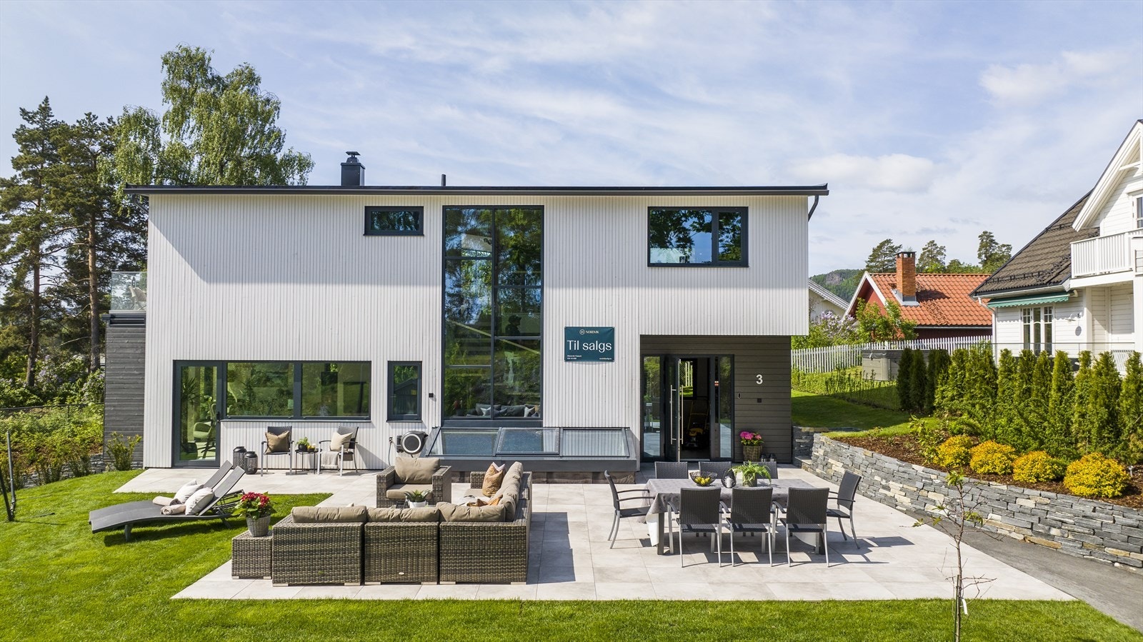 Boligen er tegnet av Boxs Arkitektstudio AS. Galleribilde