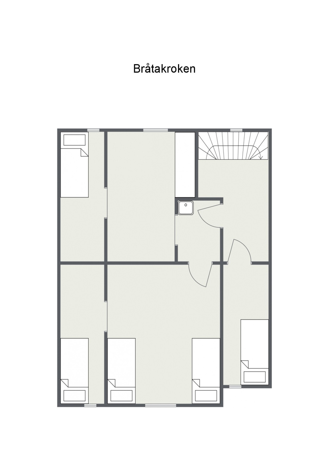 Plantegning 2. etg. Galleribilde