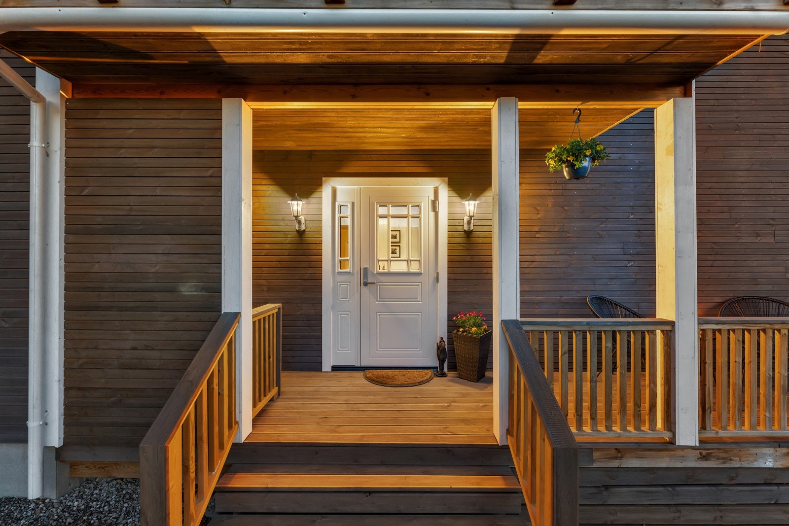 Hyggelig inngangsparti. Galleribilde