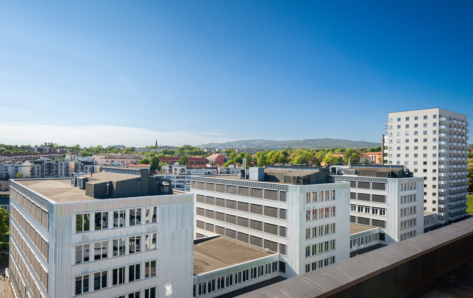 - Utsikt fra takterrassen - Galleribilde