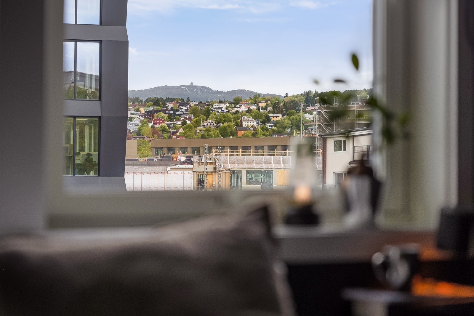 Vender ut mot svale og fredfulle omgivelser. Galleribilde