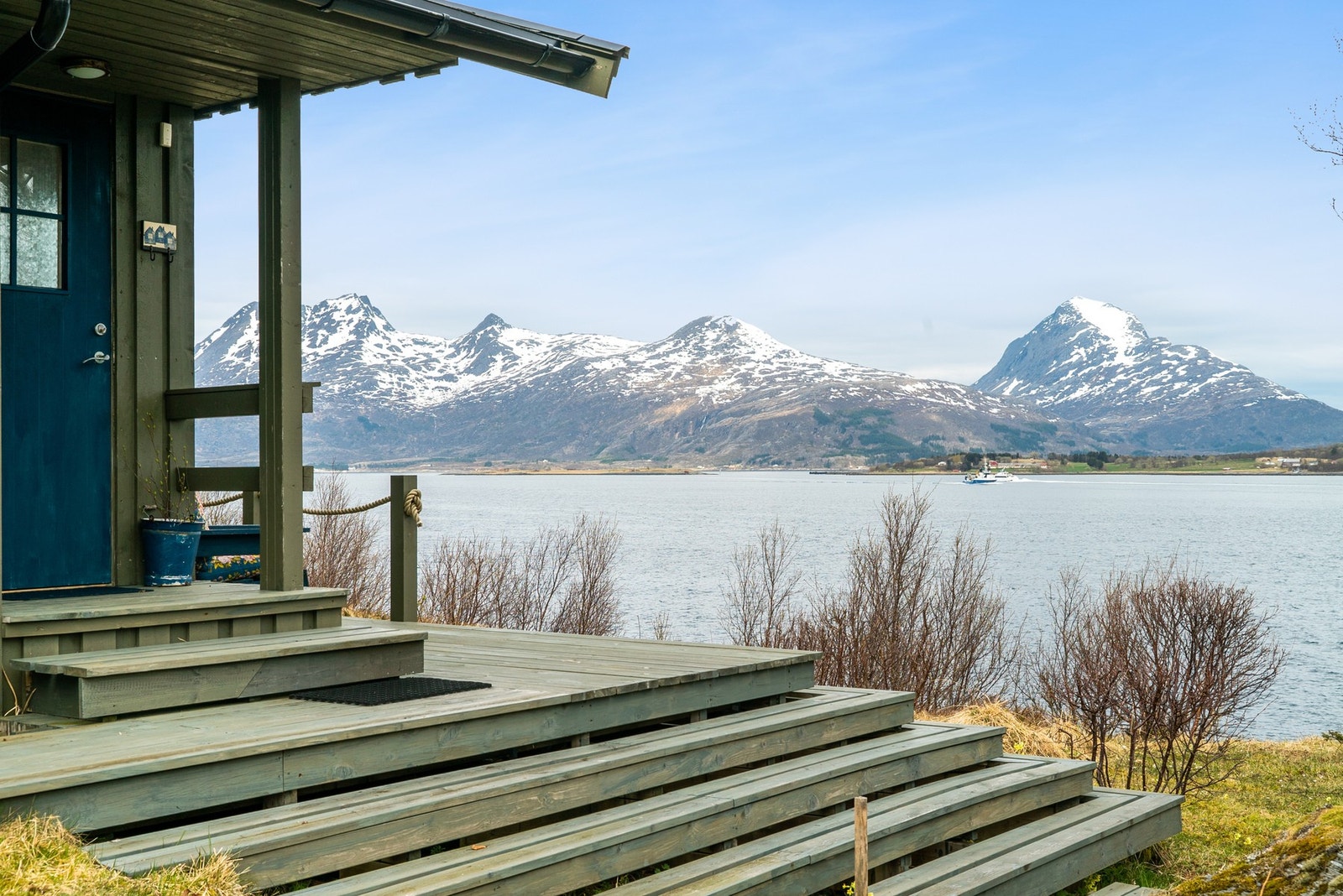 Terrasse på annekset Galleribilde