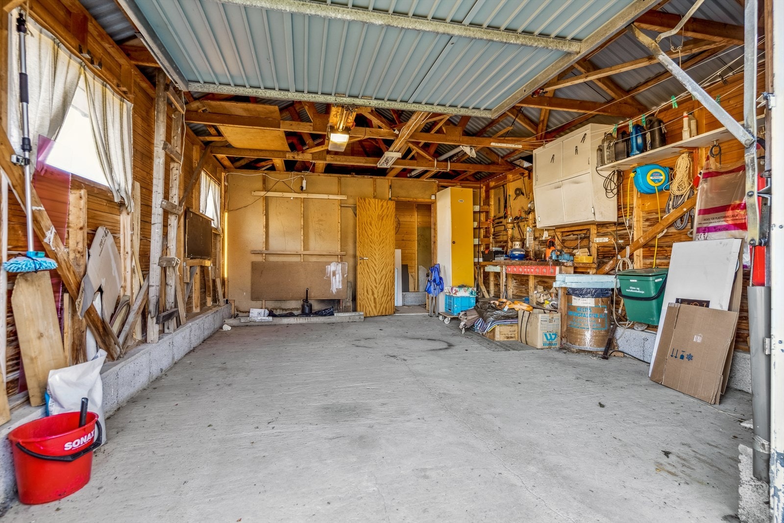 Her har en plass for parkering og lagring Galleribilde