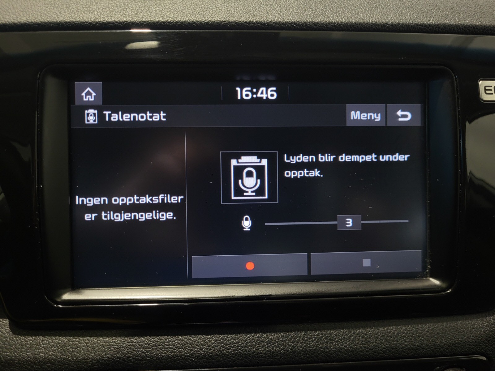 Gjør digitale notater under kjøreturen