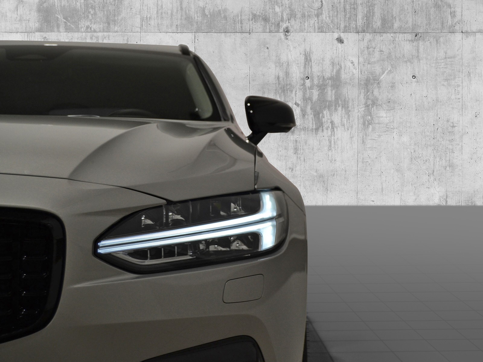 Volvo sine fantastiske LED lys - Thors Hammer.
