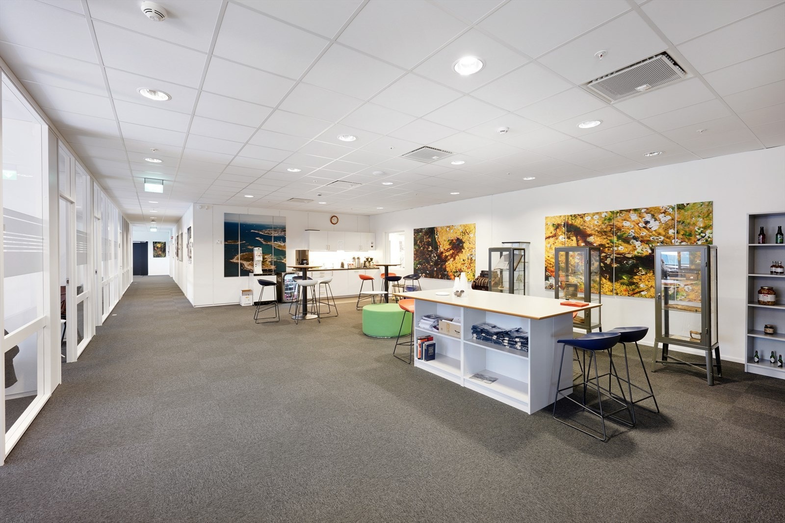 Eksempel på kontorareal Galleribilde