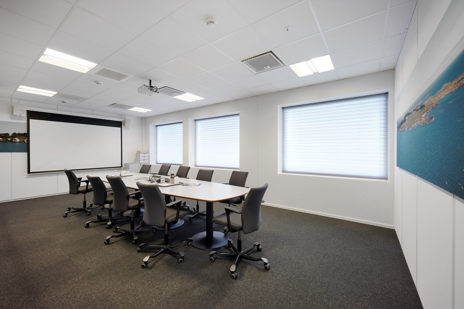 Eksempel på kontorareal Galleribilde