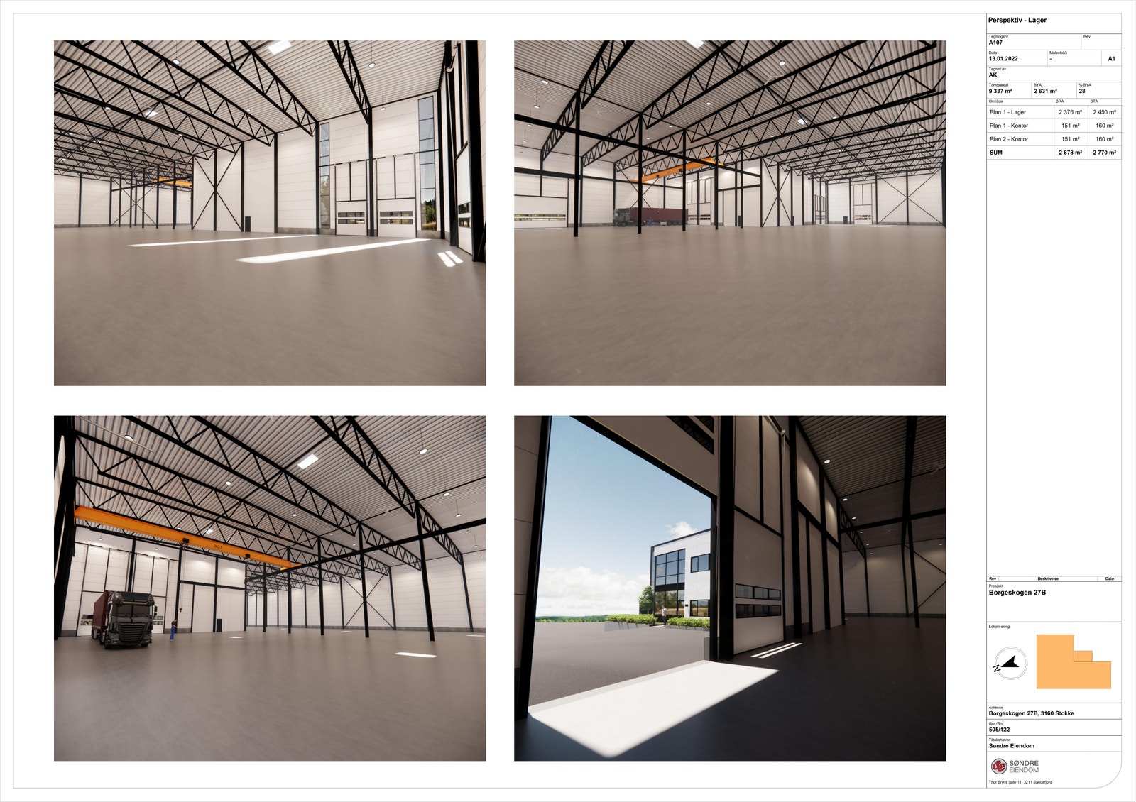 Perspektiv - Lager Galleribilde