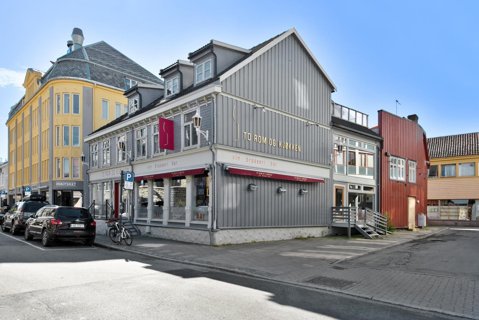 Utleieleiligheter har inngang fra Carl Johans gt. Galleribilde