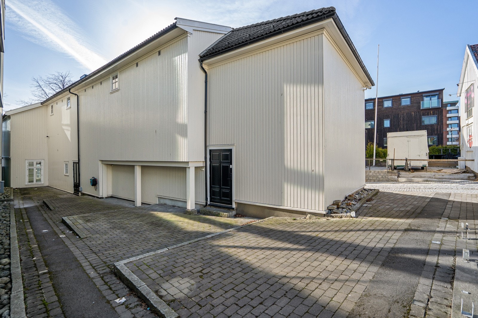 Stor bakgård Galleribilde