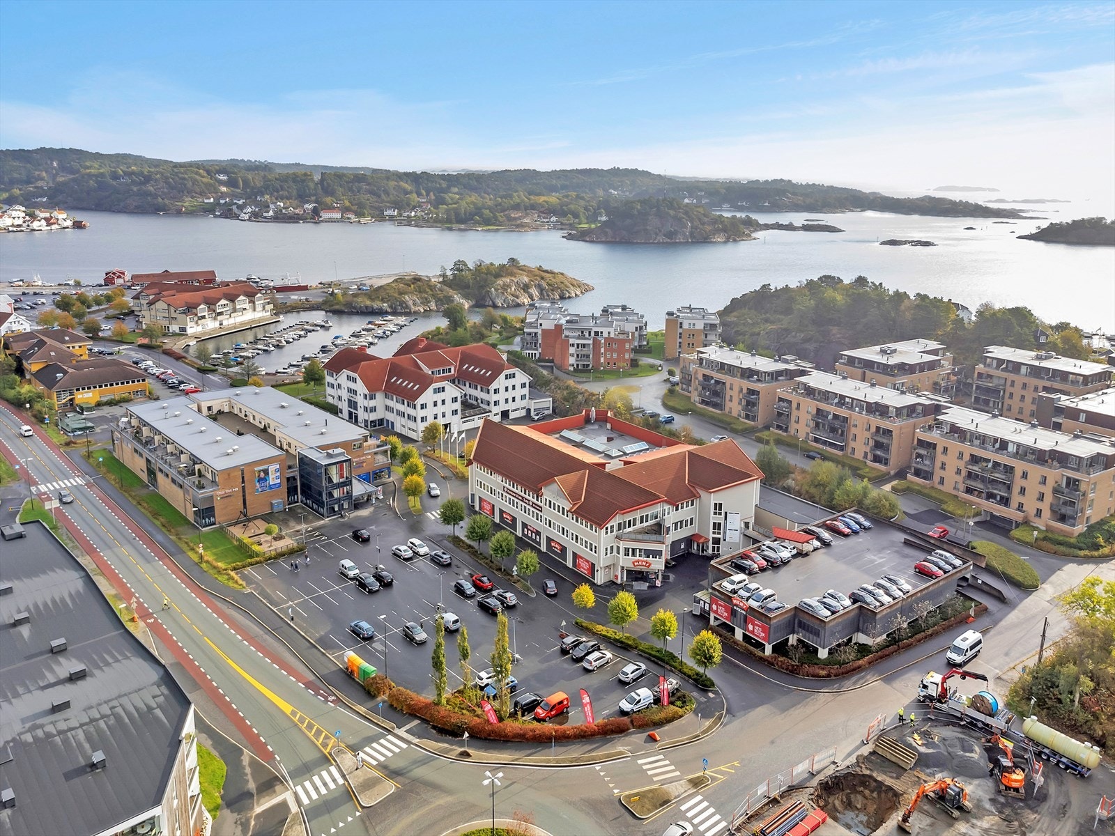 Svært sentral beliggenhet i Grimstad. Galleribilde