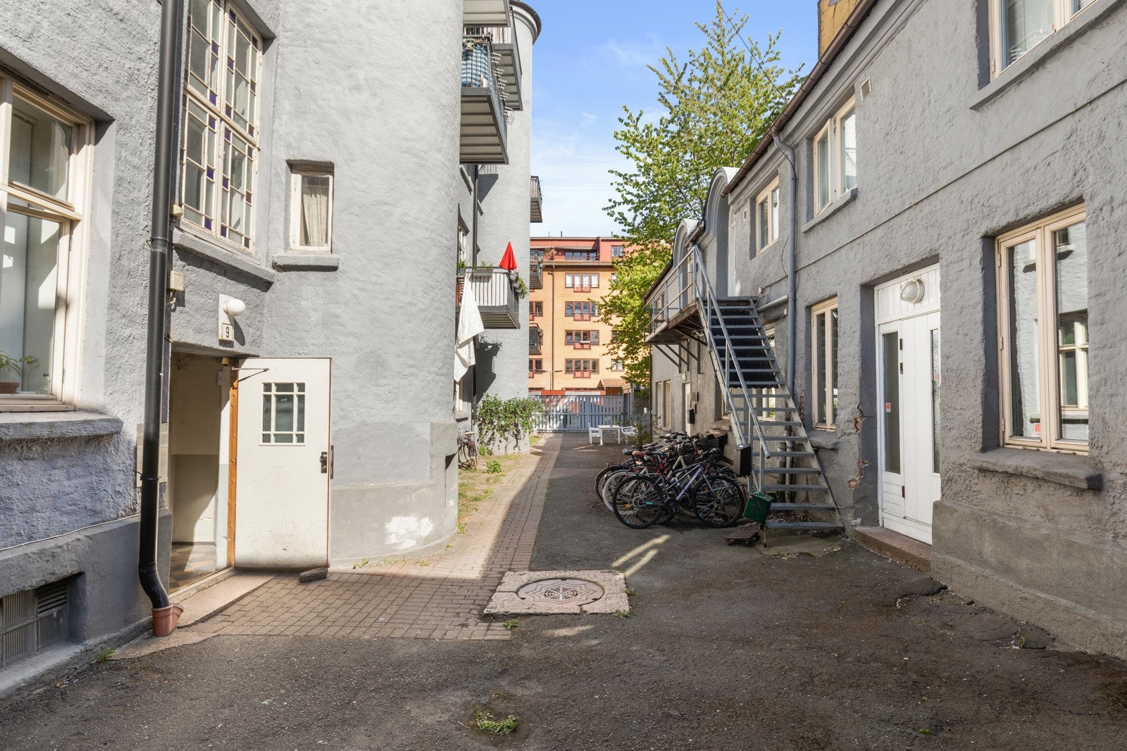Bakgård Sofienberggata 9 Galleribilde