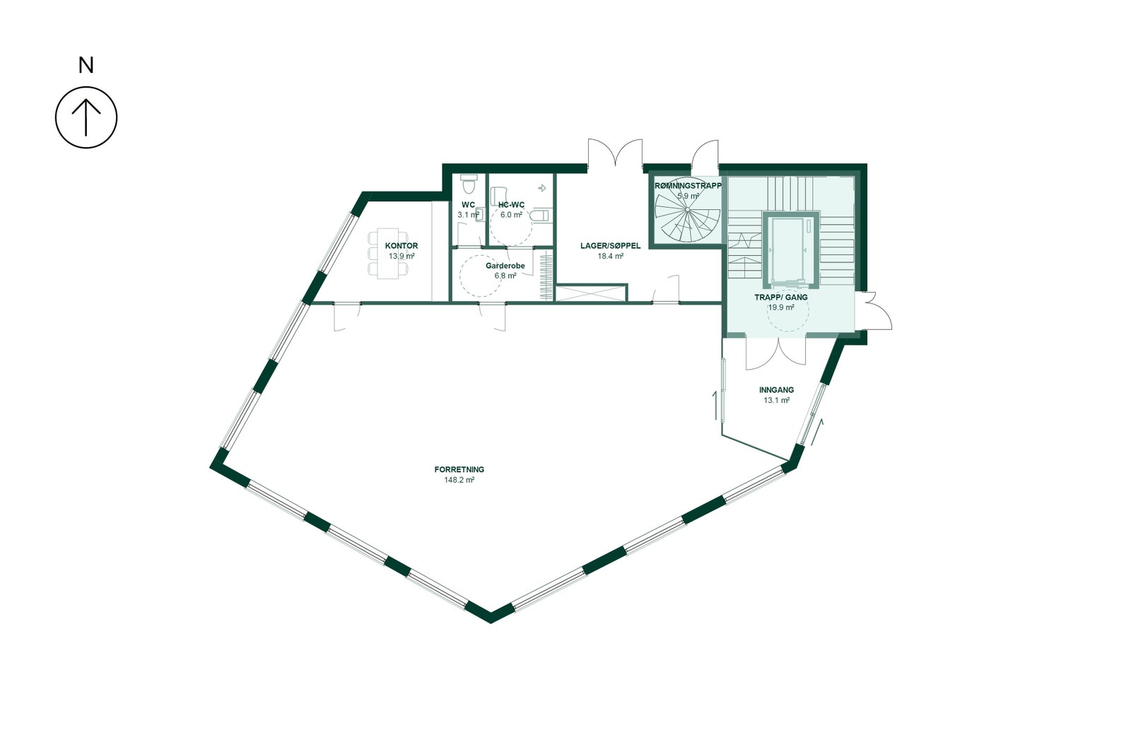Plan 1 Galleribilde