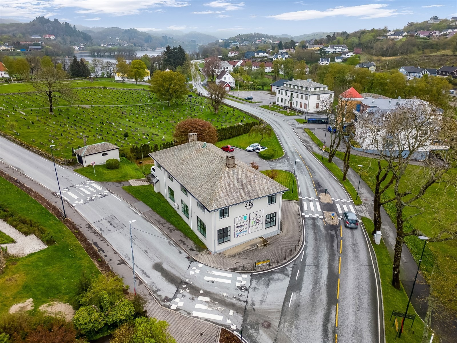 Dronefoto Galleribilde