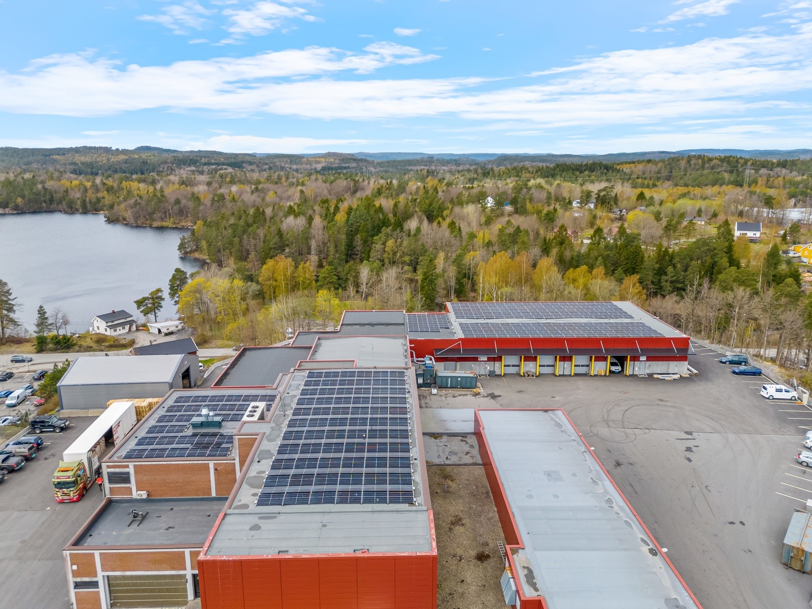 Oversikt/dronebilde. Galleribilde