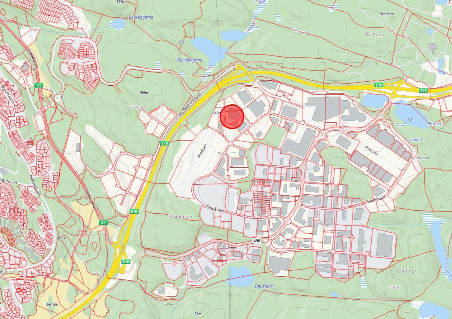 Beliggenhet i Sørlandsparken Galleribilde