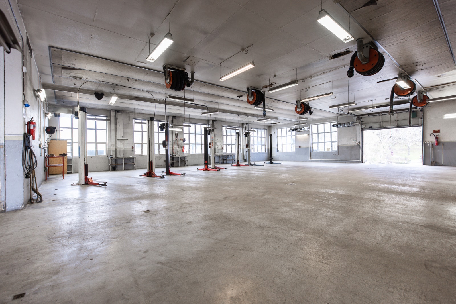 Romslig verksted Galleribilde