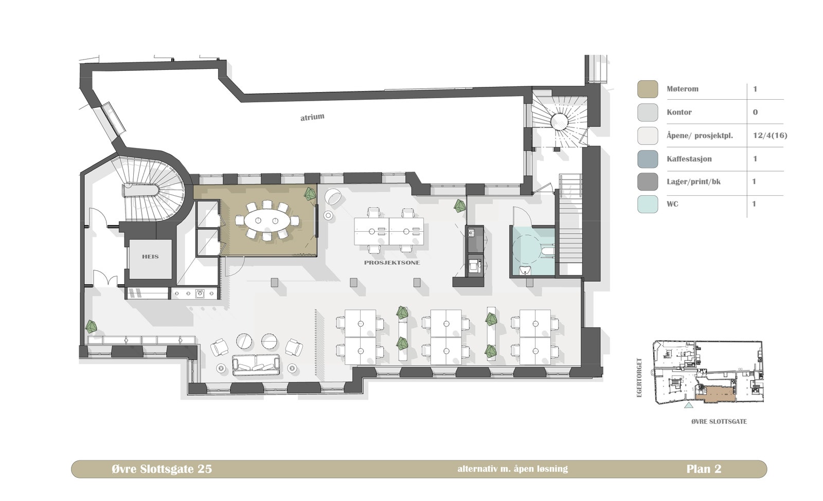 Eksempel på løsning Galleribilde