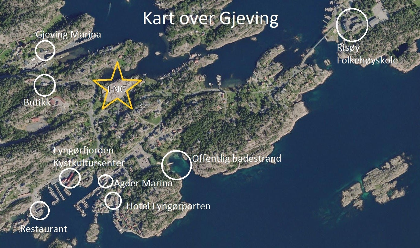 Oversiktsbilde av Gjeving Galleribilde