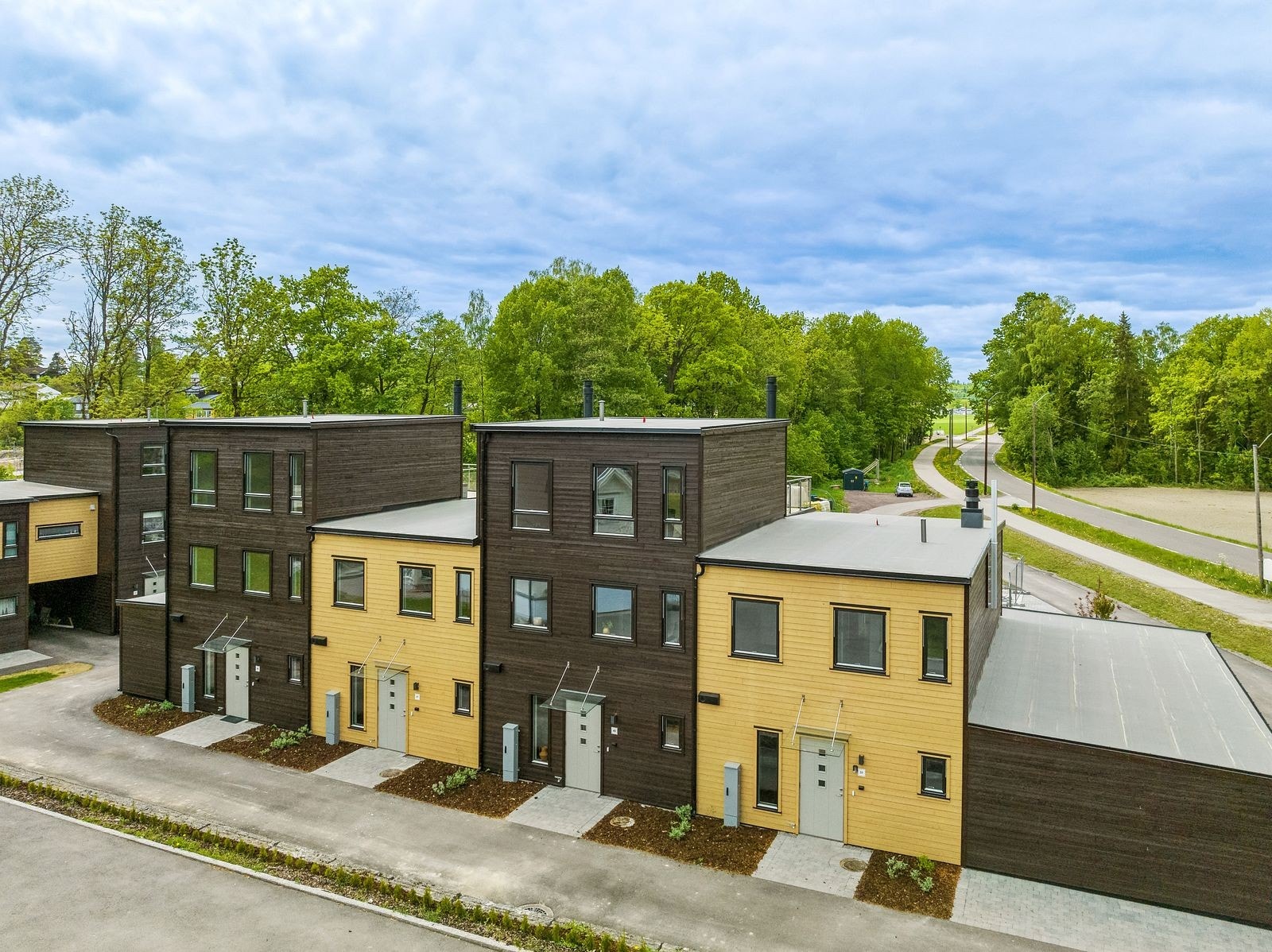 Koselige inngangspartier Galleribilde