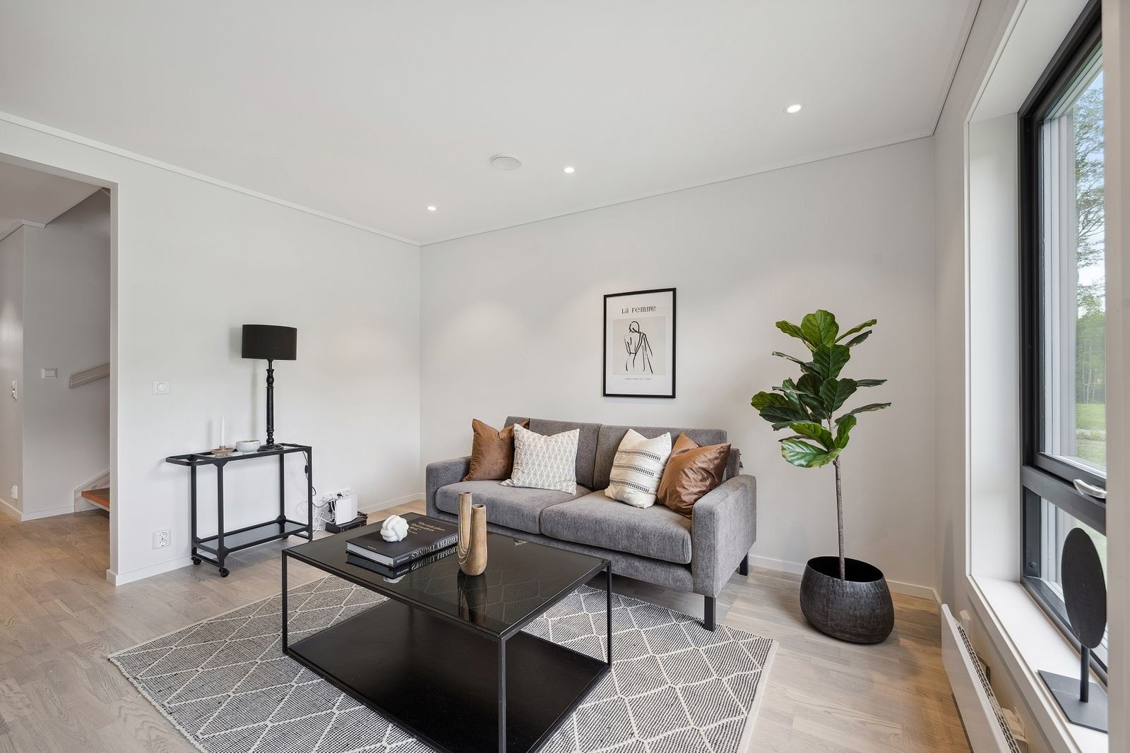 Sofakrok i 1. etg med plass til tv Galleribilde