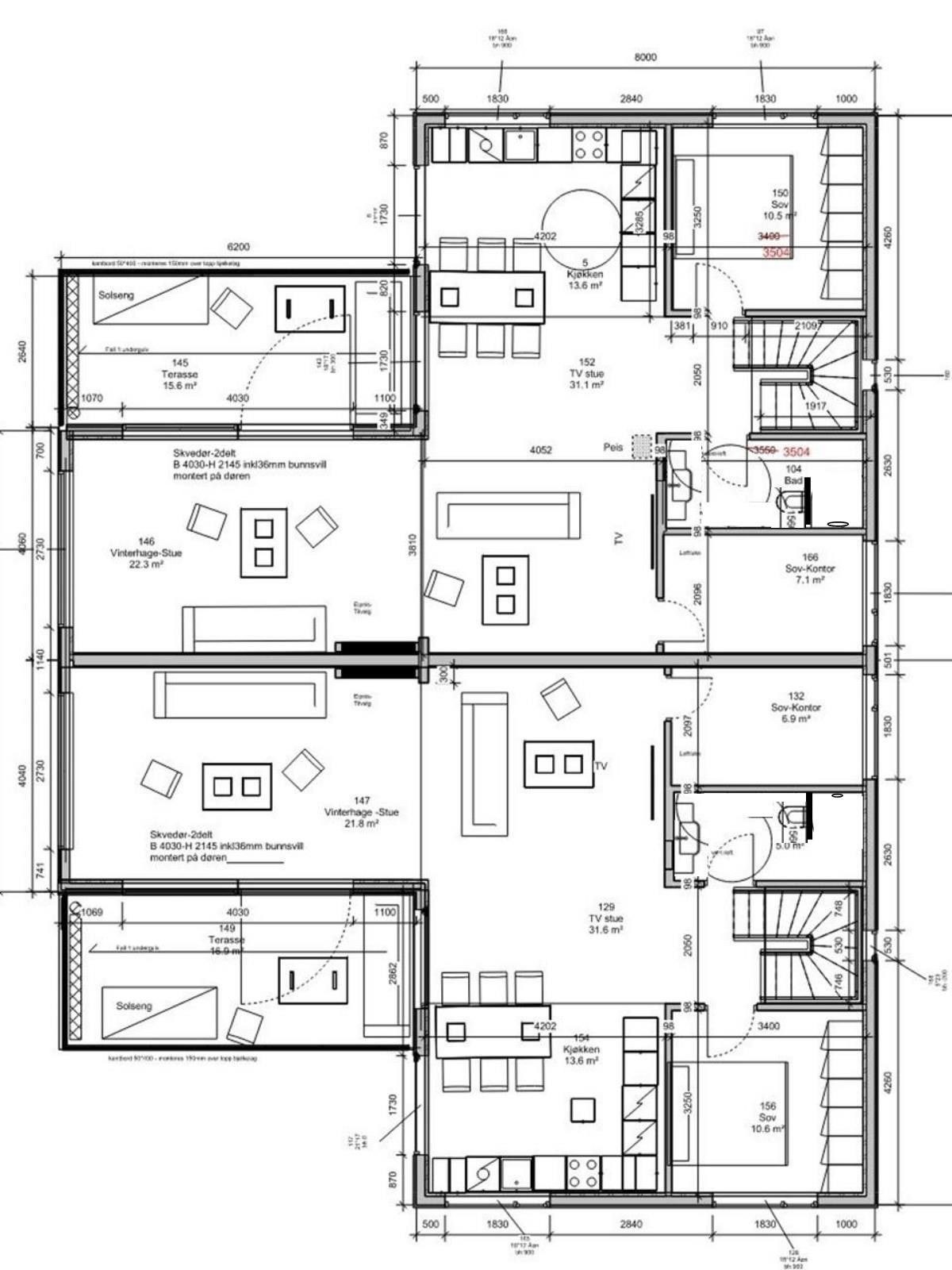 Plan 2 etg Galleribilde