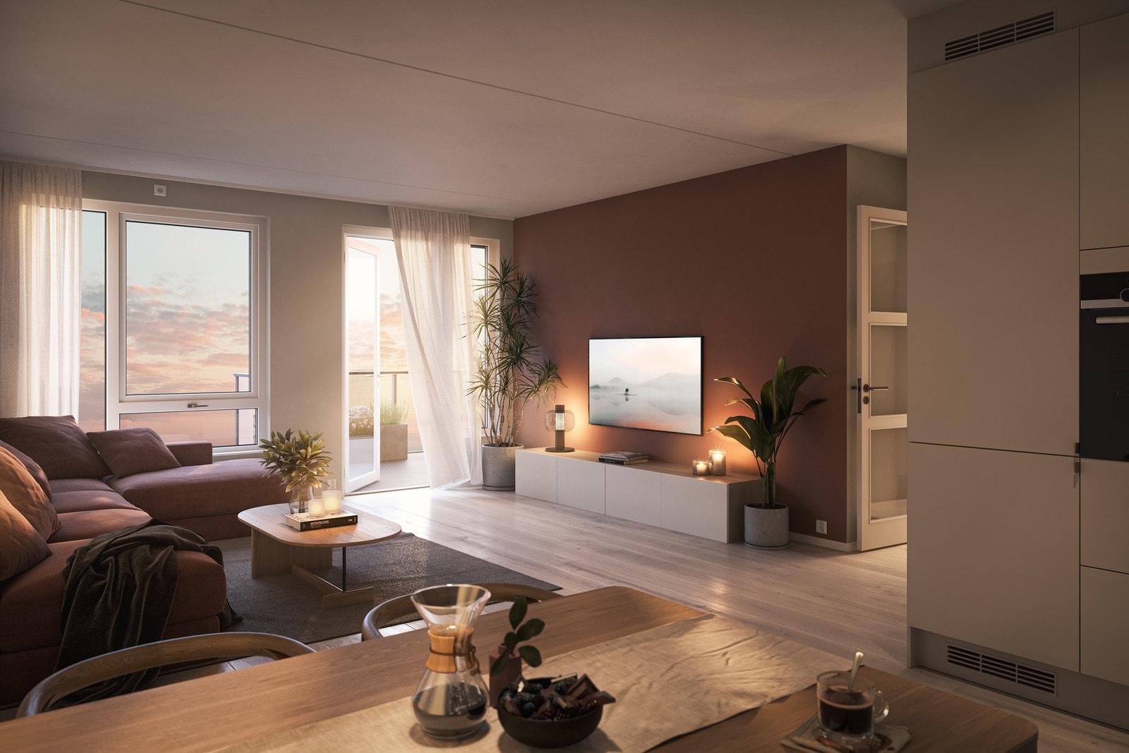 Lekre materialvalg - Illustasjon fra hus 2 Galleribilde