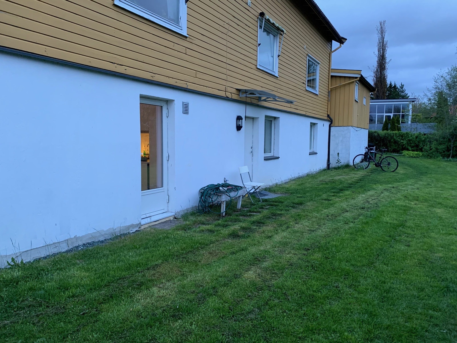 egen inngang fra hagen Galleribilde