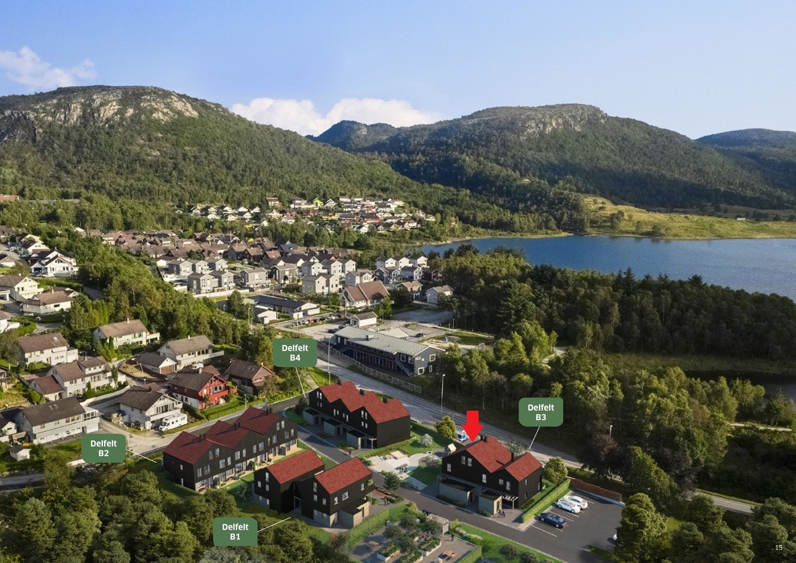 Boligen har en sentral beliggenhet på Hommersåk, med umiddelbar nærhet til flott natur og fine turområder. Galleribilde