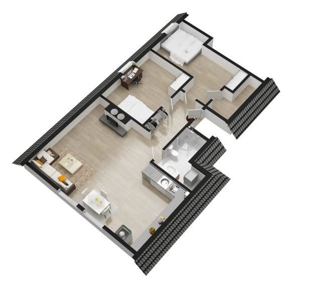 Planskisse Galleribilde