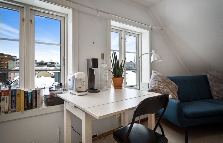 Spiseplass med utsikt Galleribilde