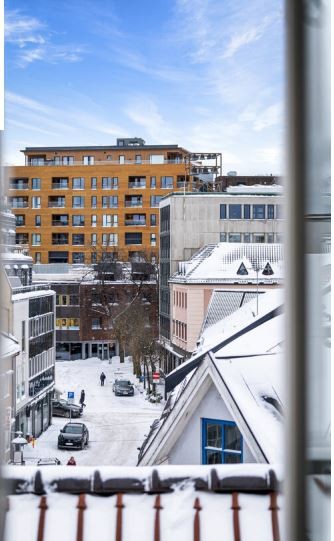 Utsikt fra stue/kjøkken Galleribilde