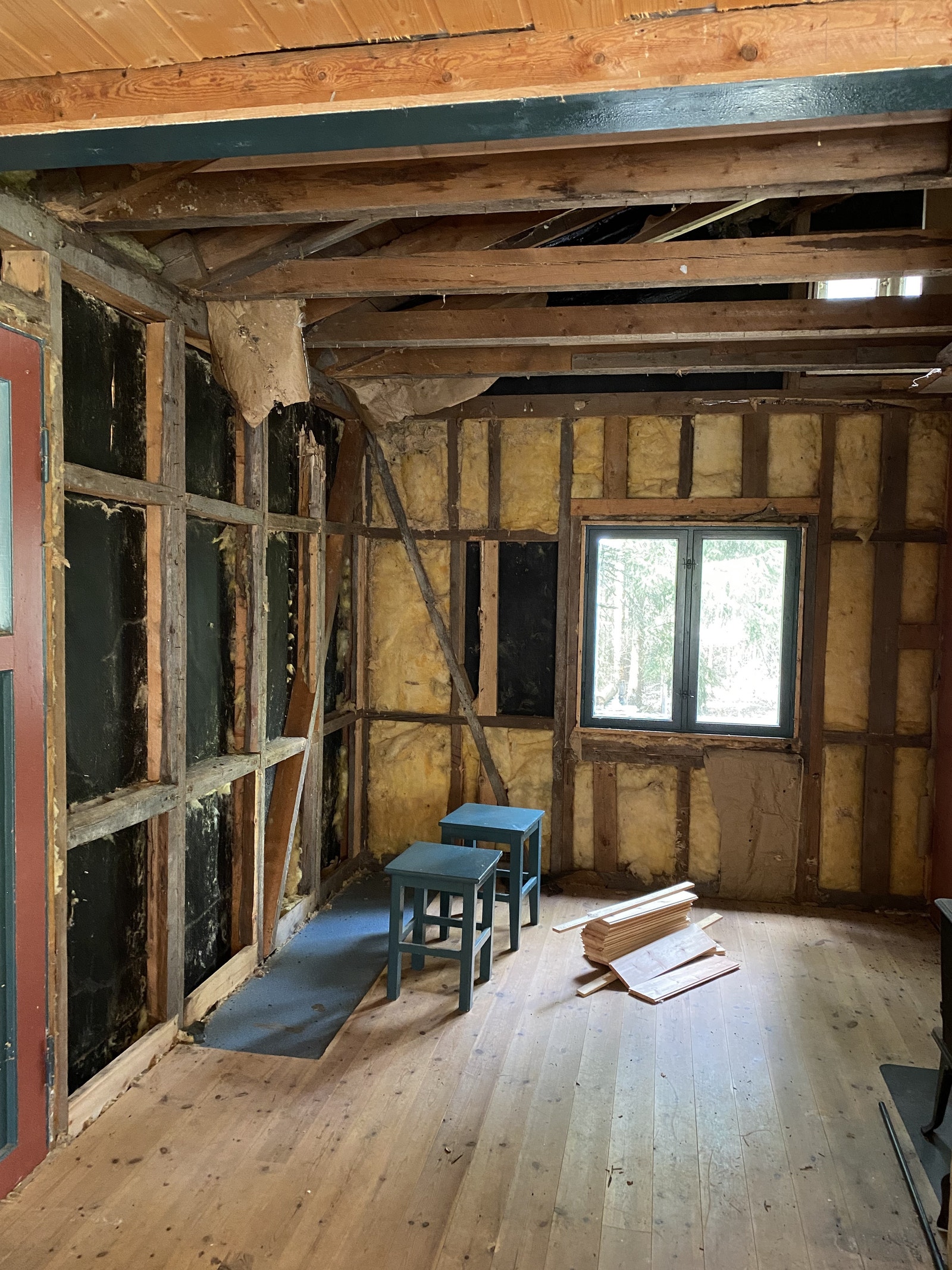 Revet kjøkkendel Galleribilde