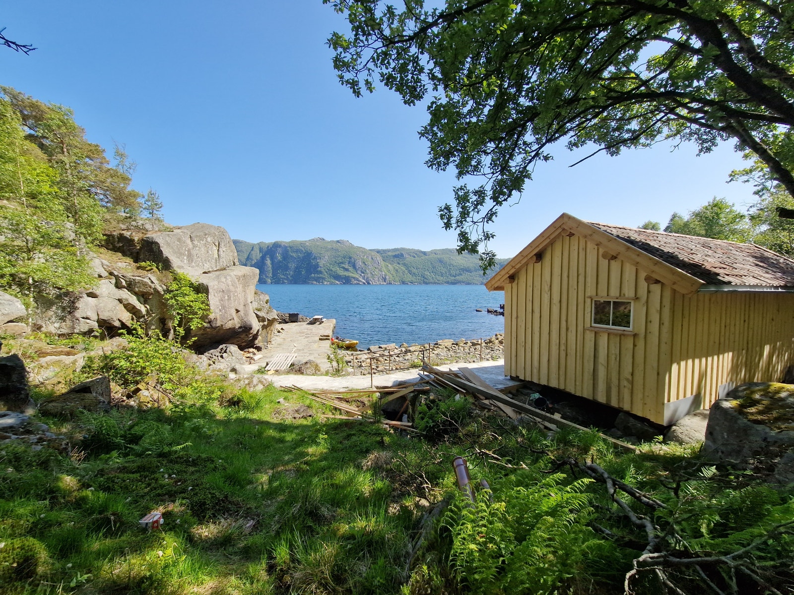 Kystledhytte Tarmevika Galleribilde