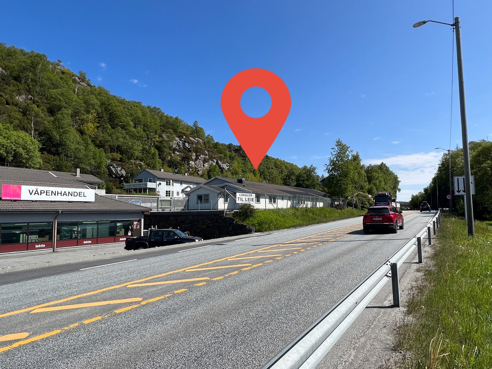 Godt profilert mot E134 Galleribilde