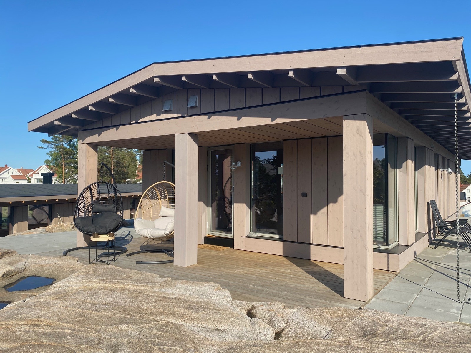 Terasse på vestenden Galleribilde