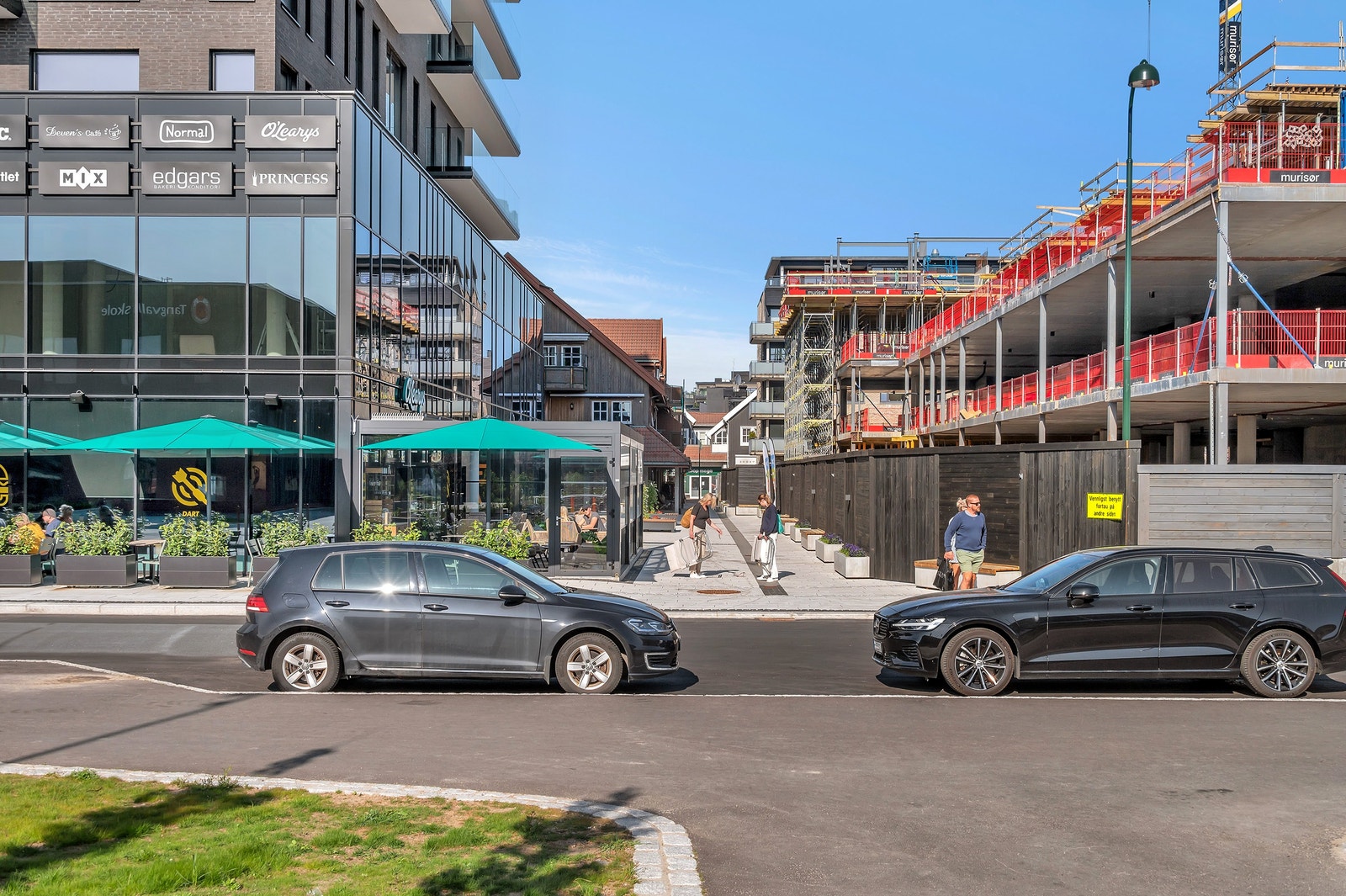 Kjøpesenteret er godt besøkt Galleribilde