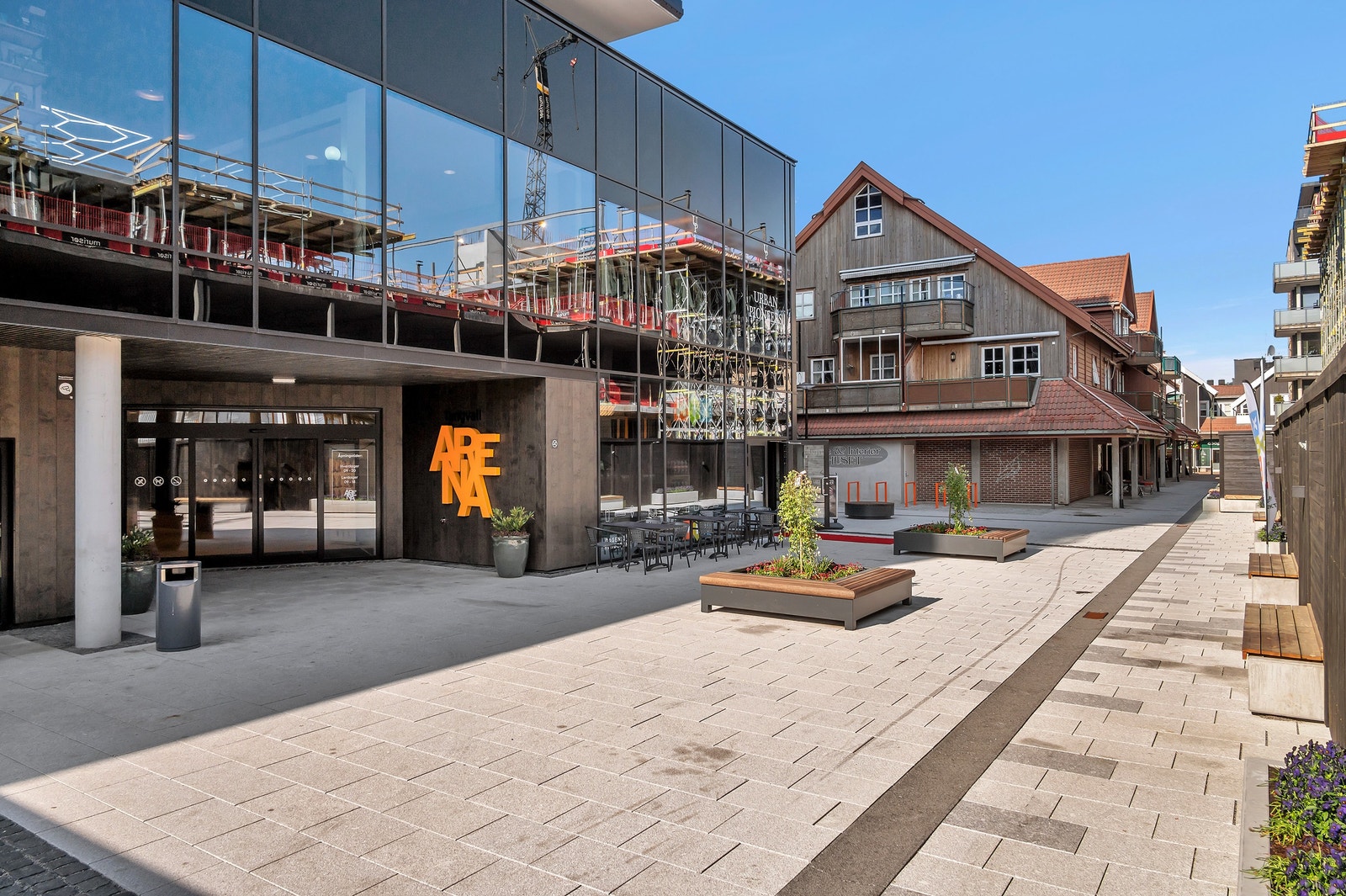 Inngang til kjøpesenteret Galleribilde