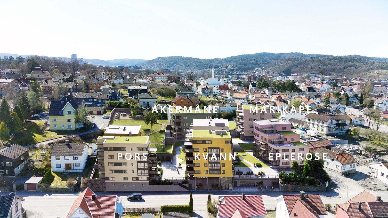 3D-bilde av hele prosjektet. Galleribilde