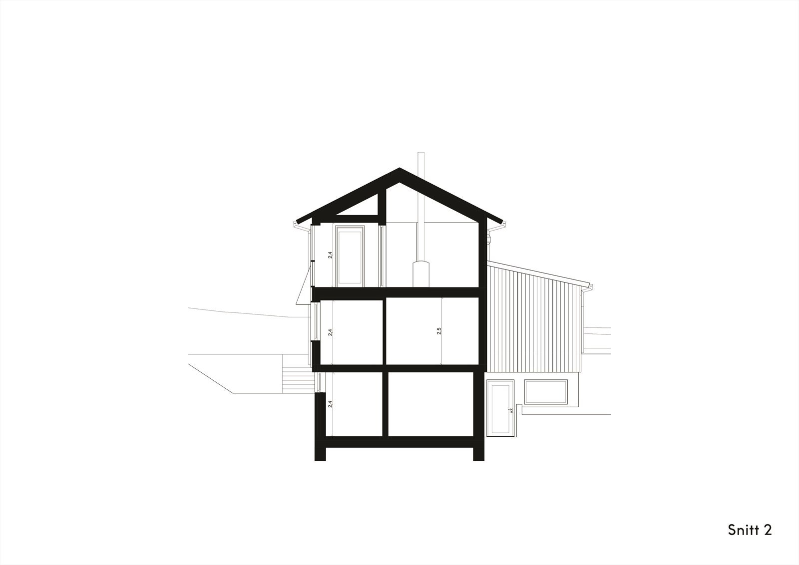 Hus A Snitt Galleribilde