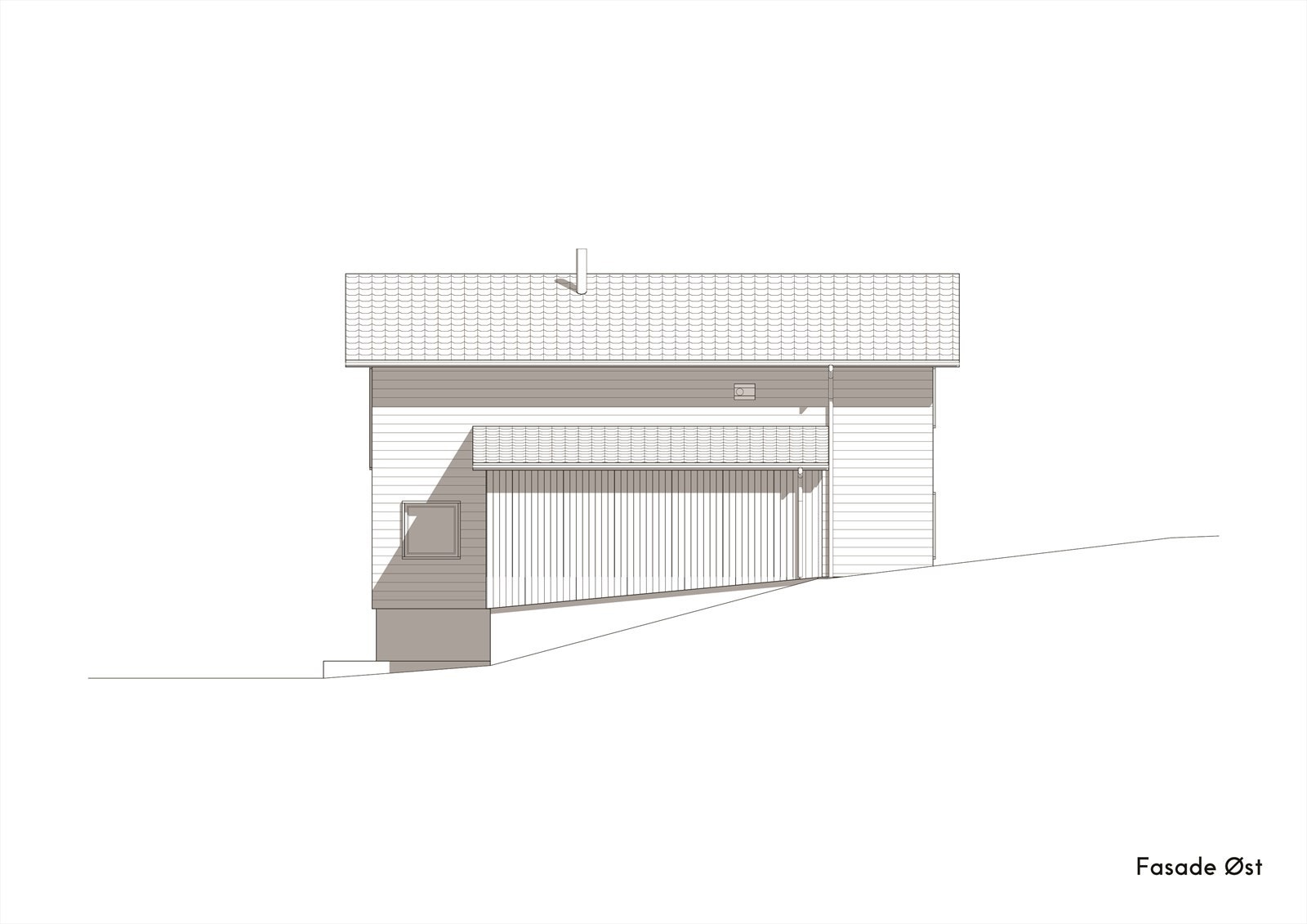 Hus A Fasade Nord Galleribilde