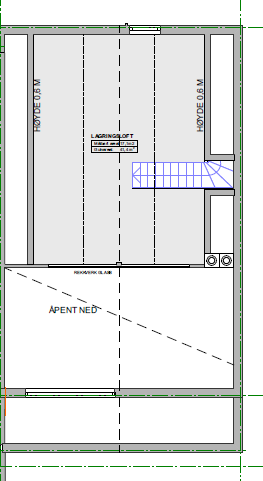Plantegning hems Galleribilde